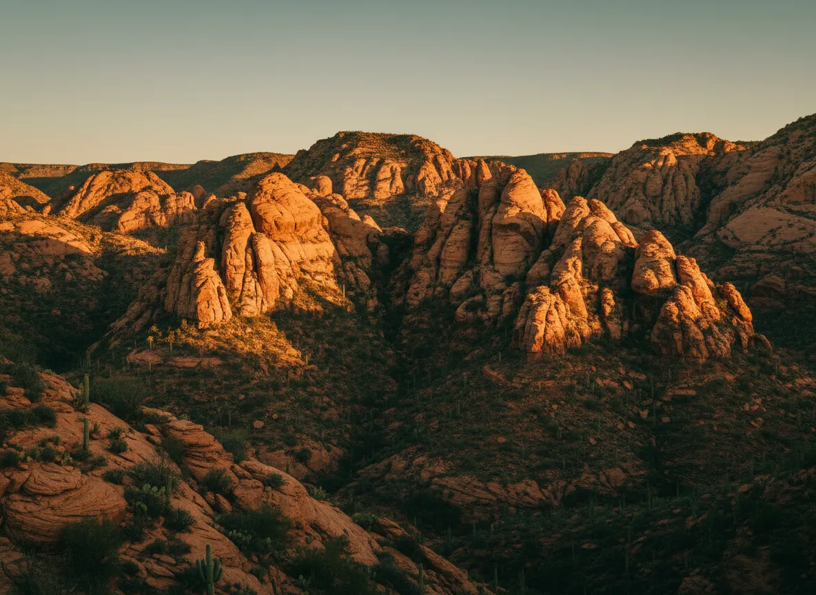 Scenery of ancient lands