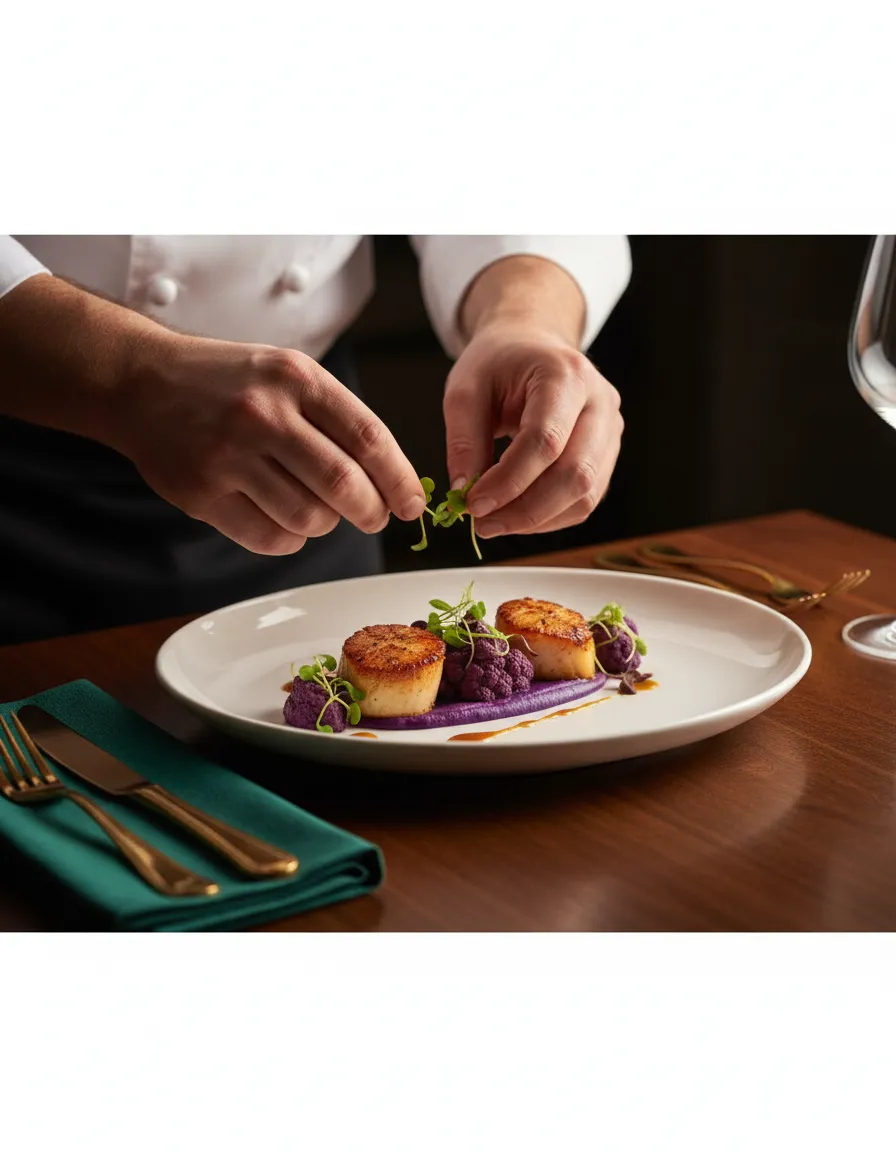 CityOro Chef's specialties and culinary art