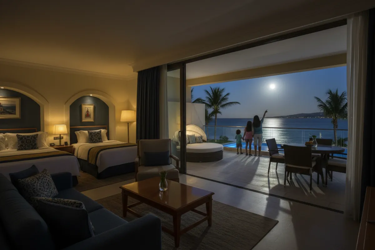 Family Room — Beach Access