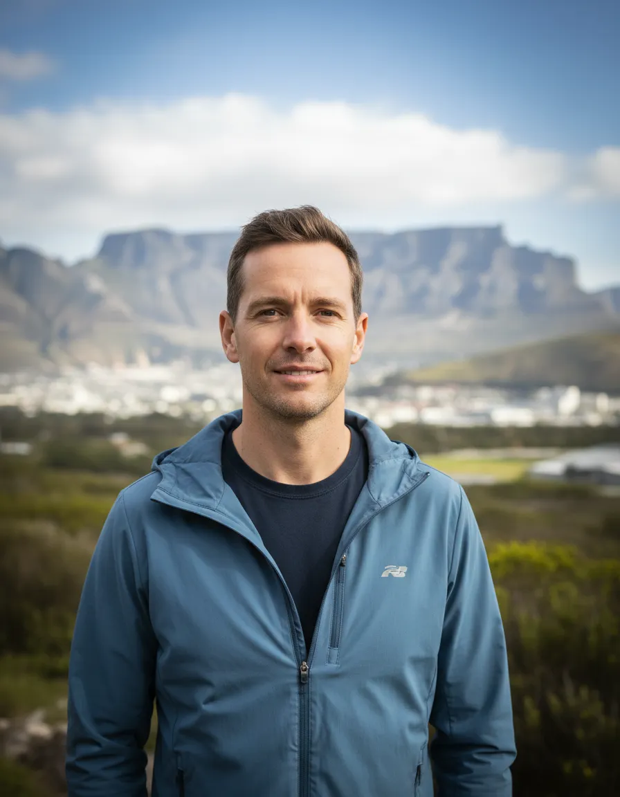 Founder portrait based in Cape Town