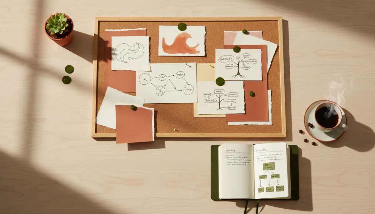 Marketing moodboard and strategy