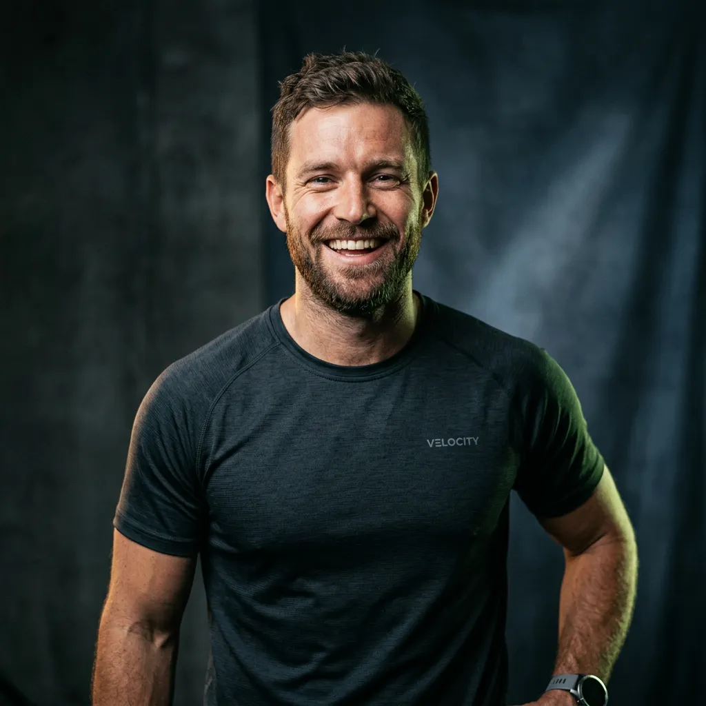 Portrait of David Thorne, cross-training enthusiast