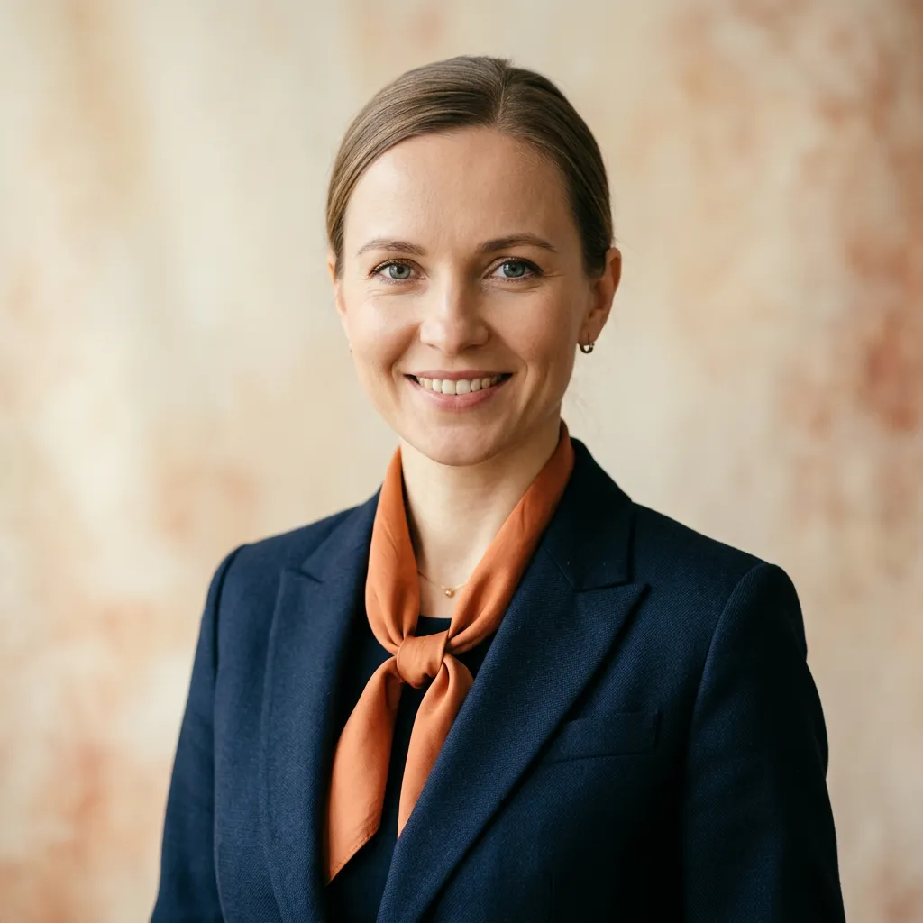 Headshot photo of Elena Rostova, Workplace Experience Director