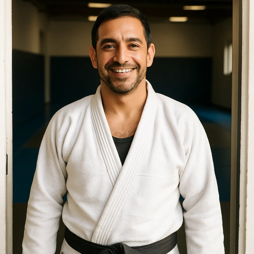 BJJ academy owner portrait