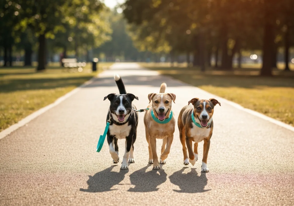 Group Dog Walk