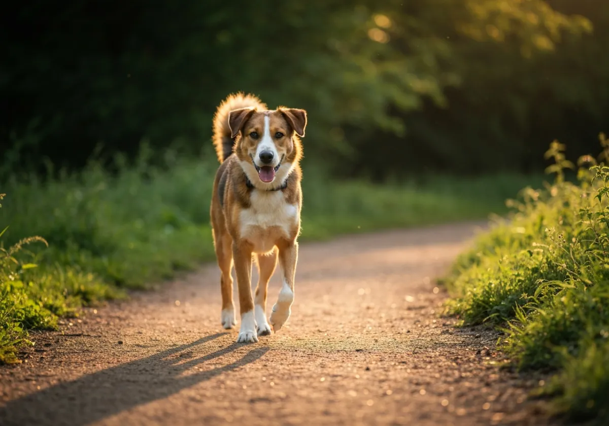 Solo Dog Walk