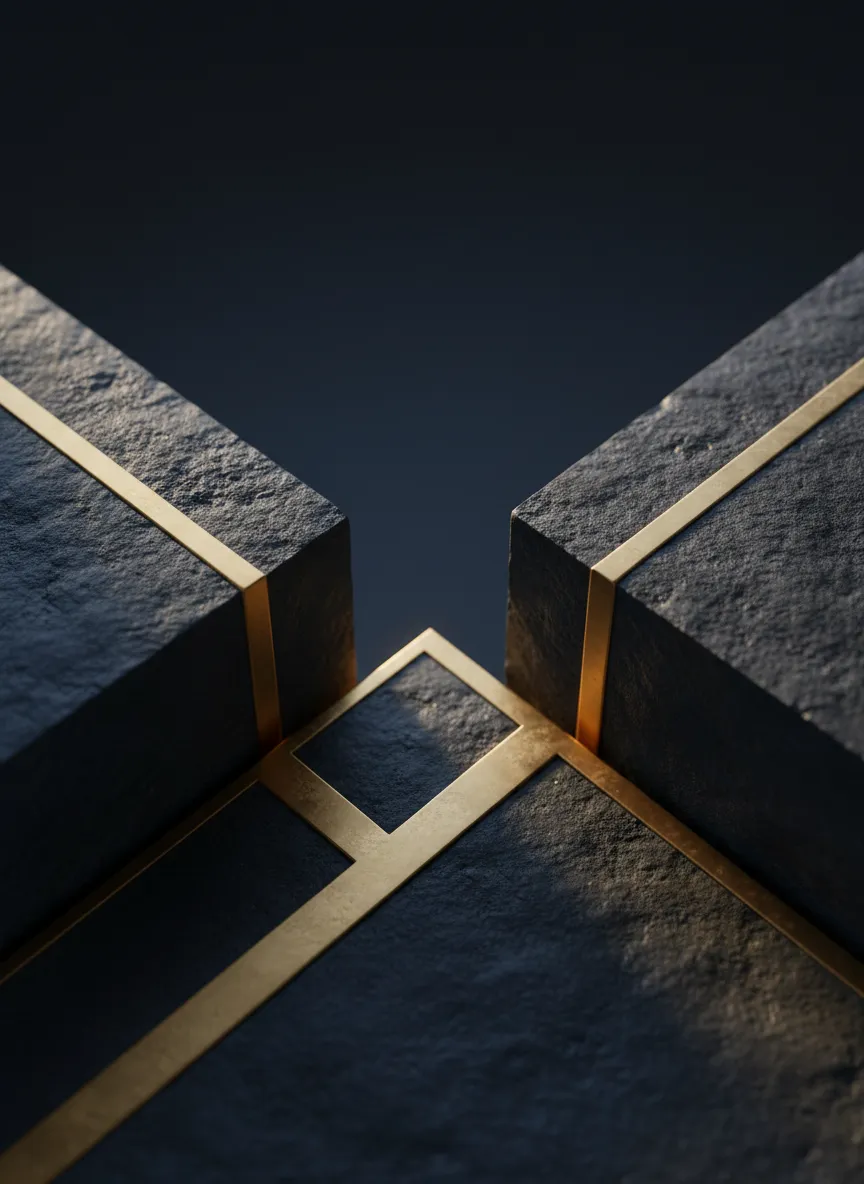 Premium architectural view of Adnan Tower showcasing its dark navy and gold aesthetics