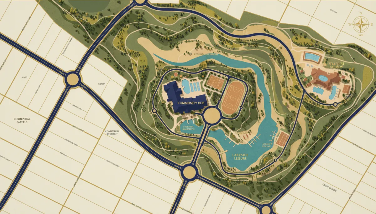 Project Masterplan aerial view