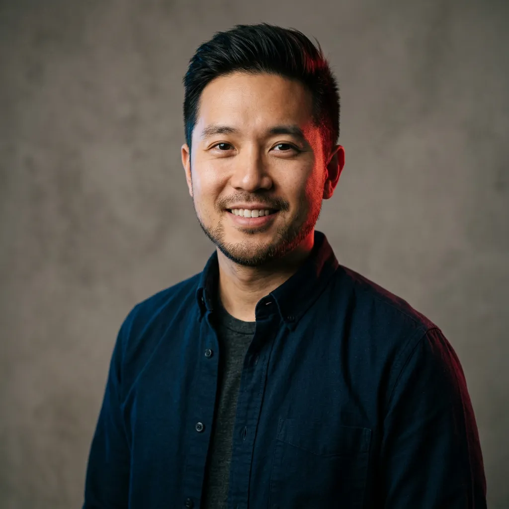 Customer portrait of Marcus Chen