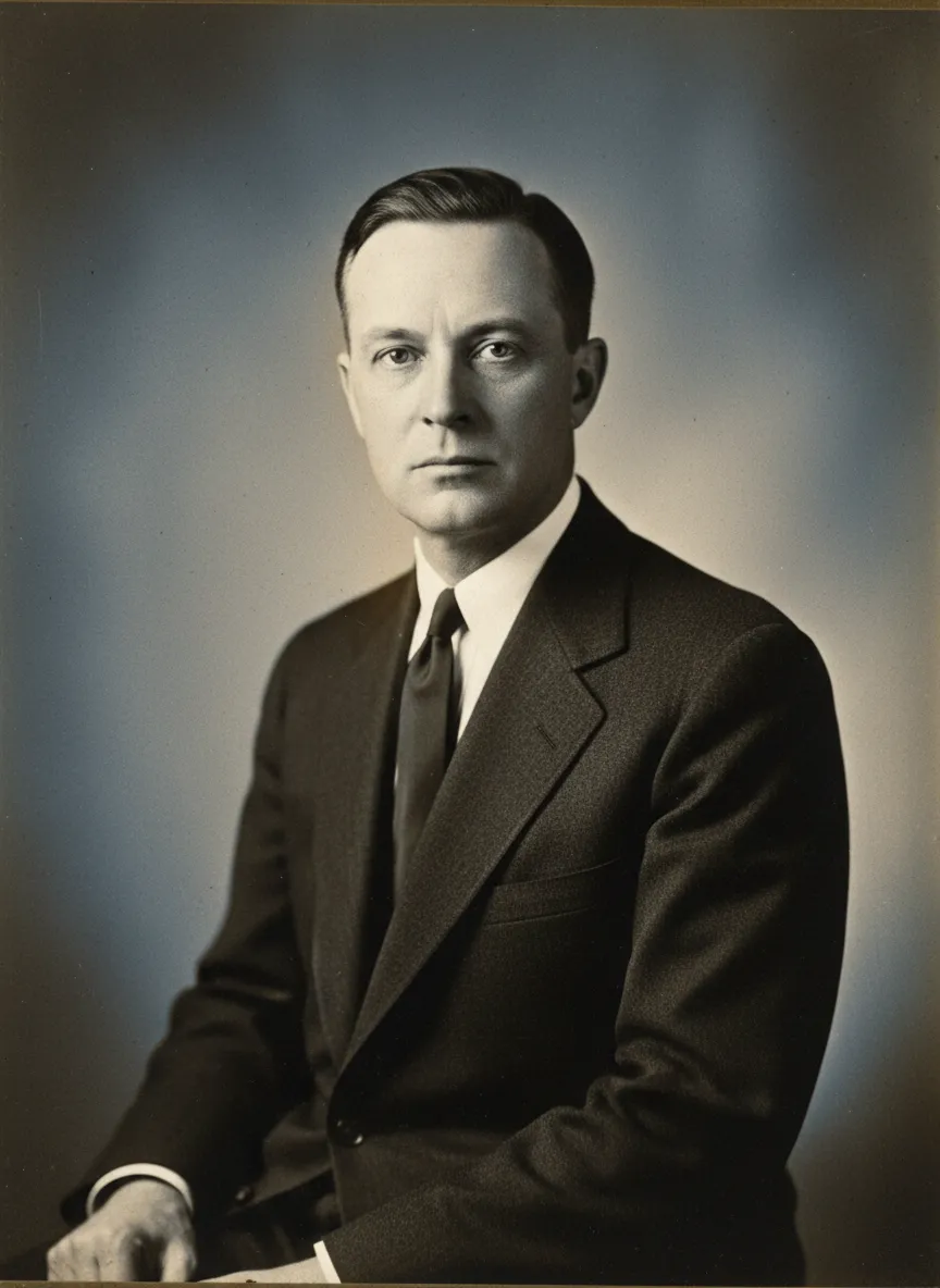 Archival portrait of Frank Buchman