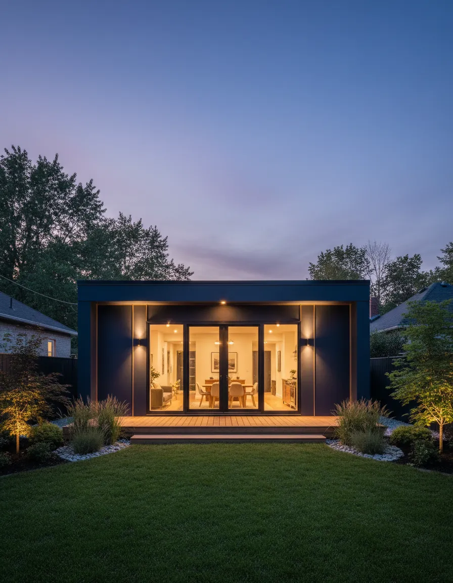 Premium modern garden suite in a Toronto backyard