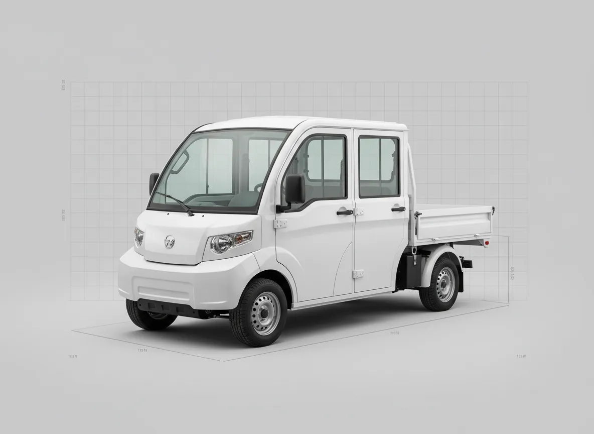 Westward Industries MAX-EV 4-Door LSV crew cab electric utility vehicle Cowboy Carts Phoenix Arizona