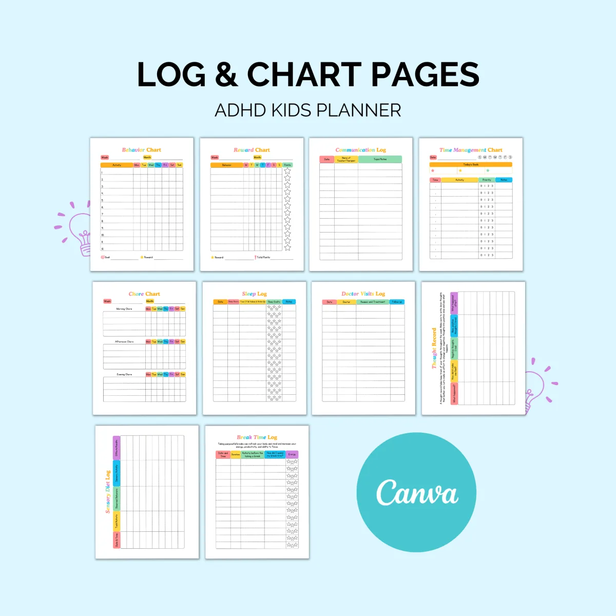 ADHD Kids Planner Thumbnail 2
