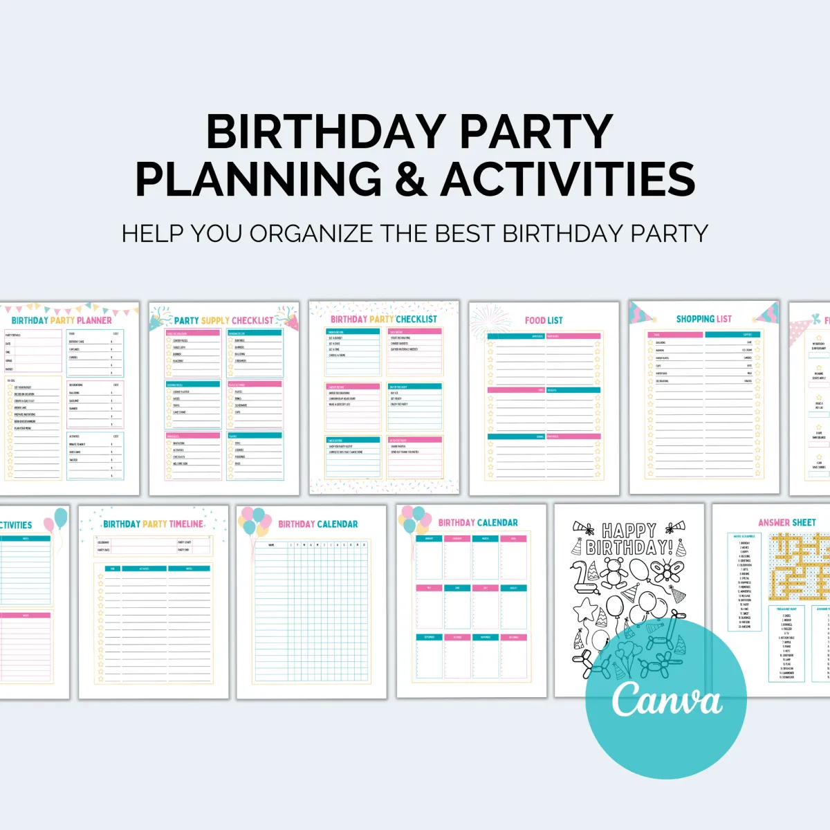Birthday Party Planner