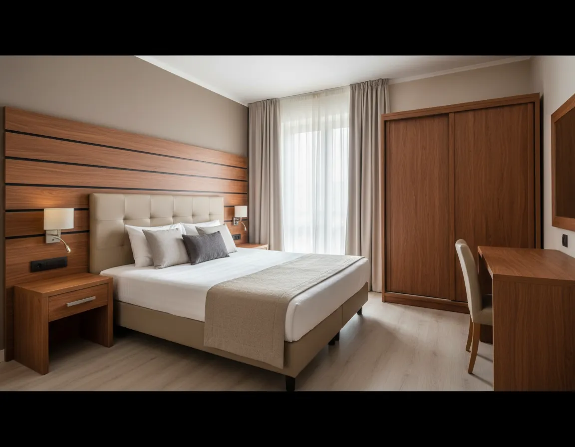 Hotelová izba s nábytkom Woodservice