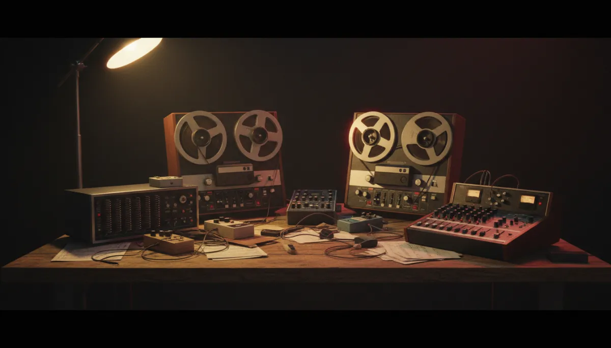 Tape reels and analog equipment