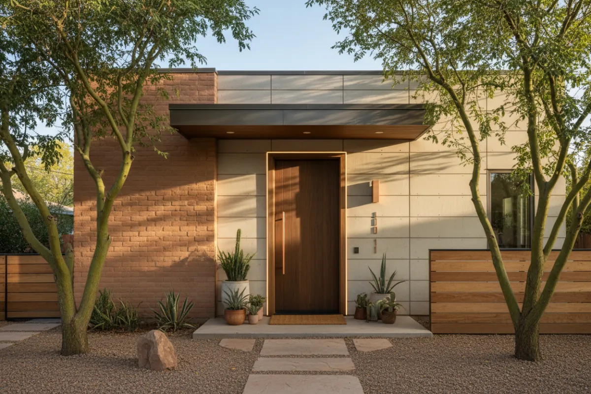 Luxury real estate property exterior