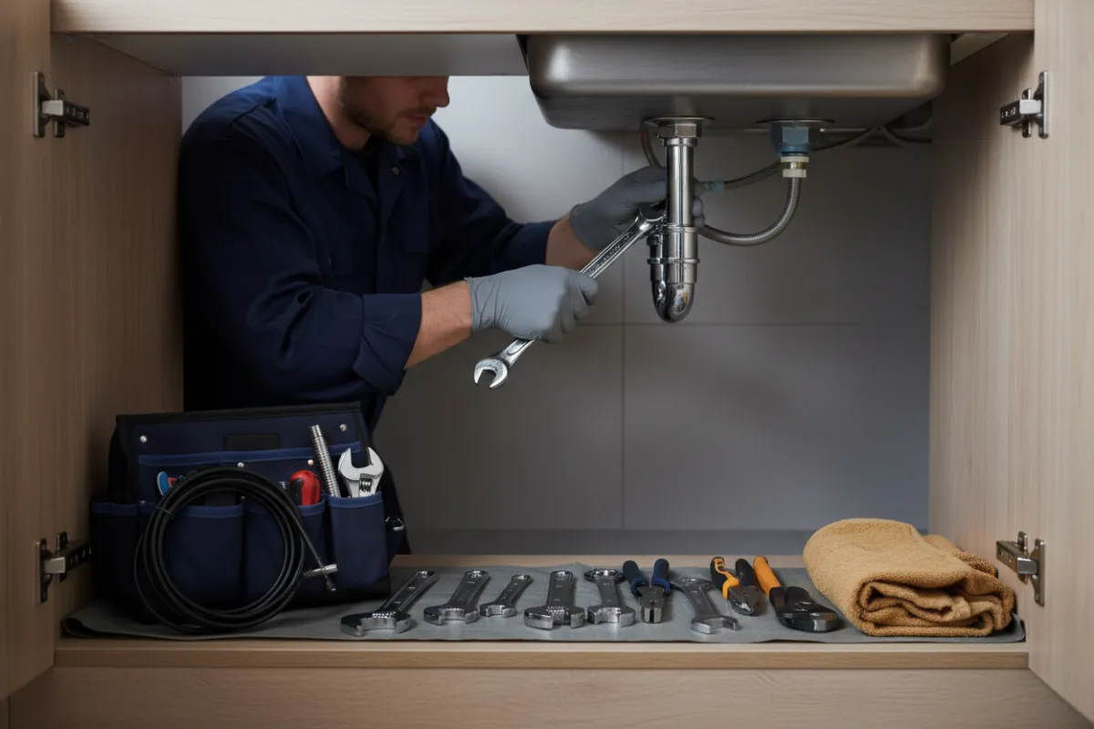 Minor plumbing repairs