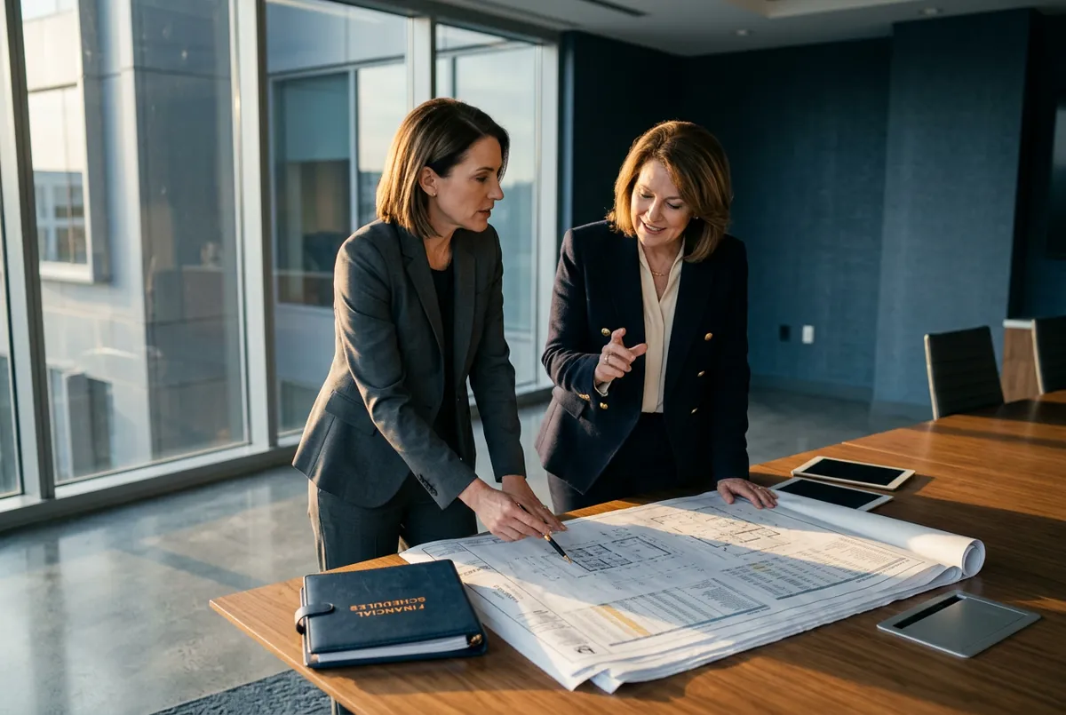 Corporate leadership reviewing tailored capital allocations and terms
