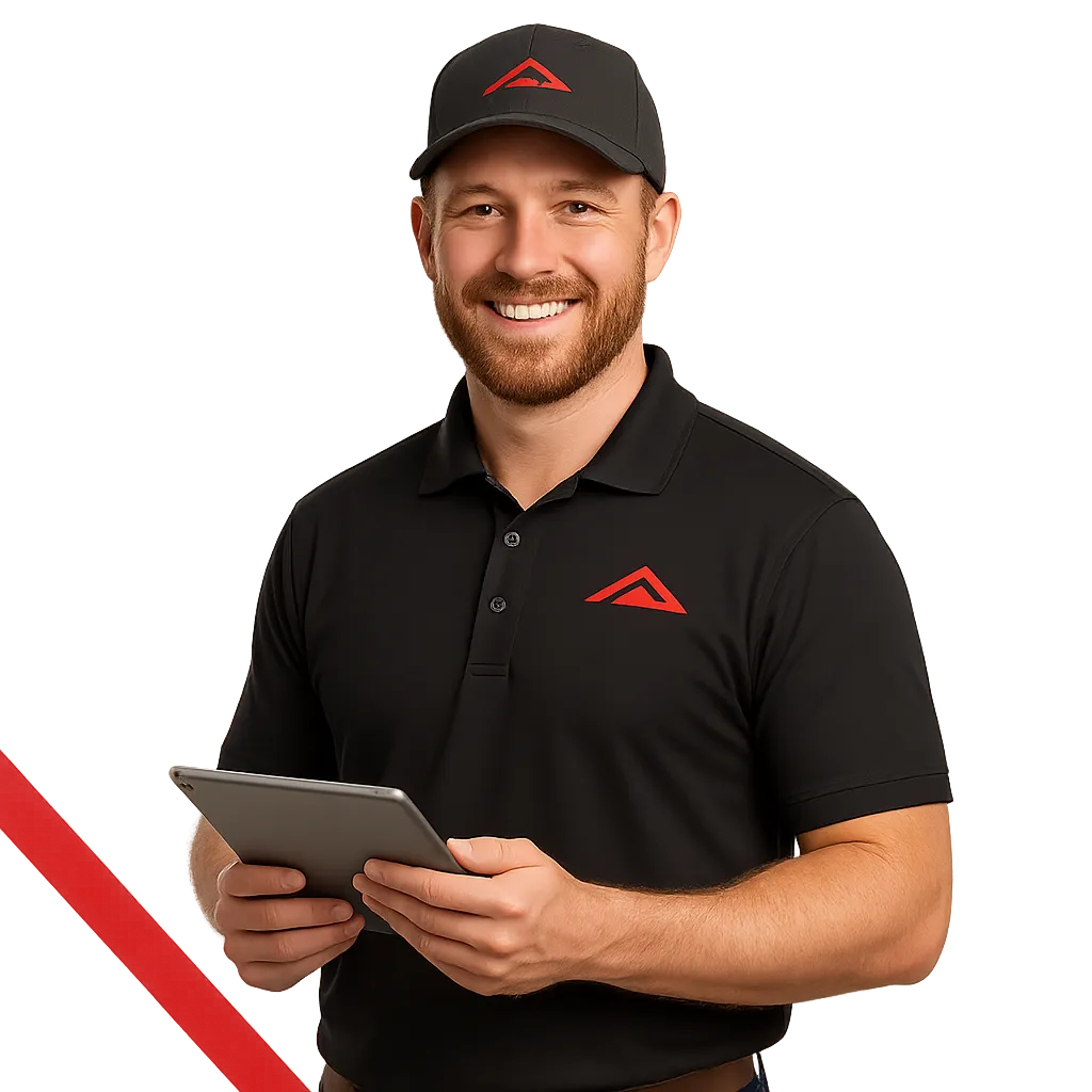 Friendly roofing specialist ready to help
