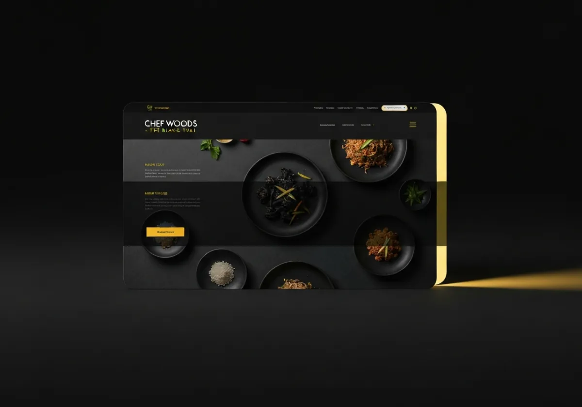 Chef Woods - The Black Thai Website Preview