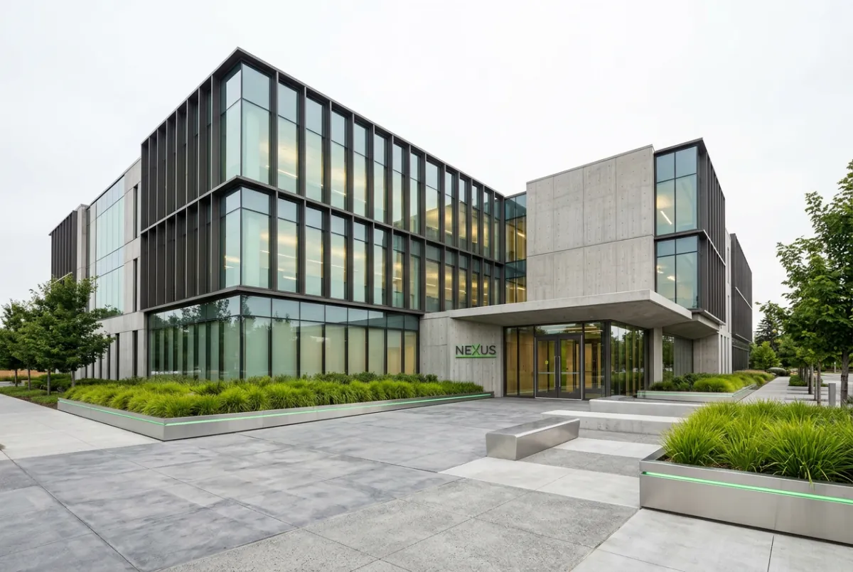 Nexus Innovation Hub - 45,000 sq ft net-zero commercial campus