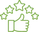 5-Star Reviews Icon