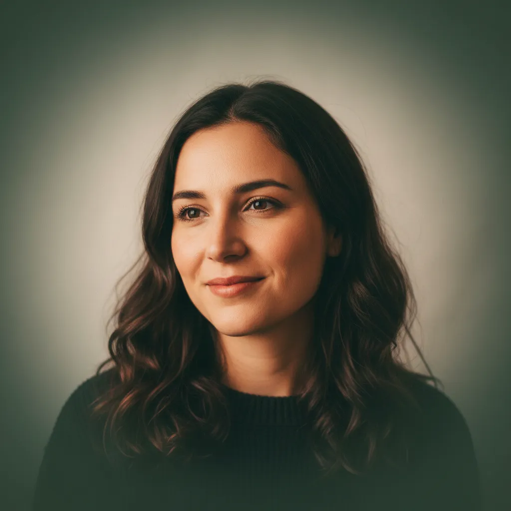 Customer portrait headshot
