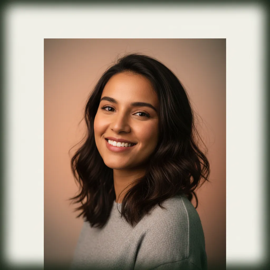 Customer portrait headshot