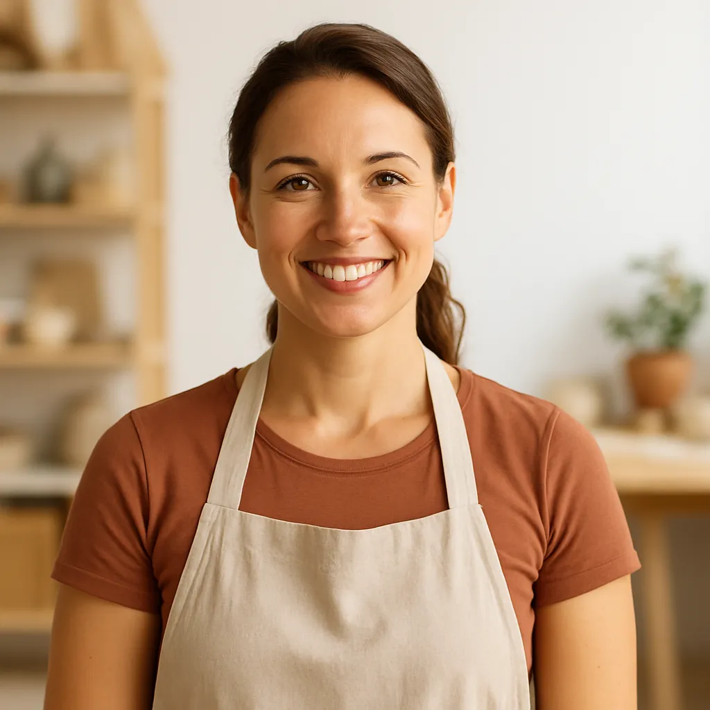 Headshot of Laura, boutique agency owner