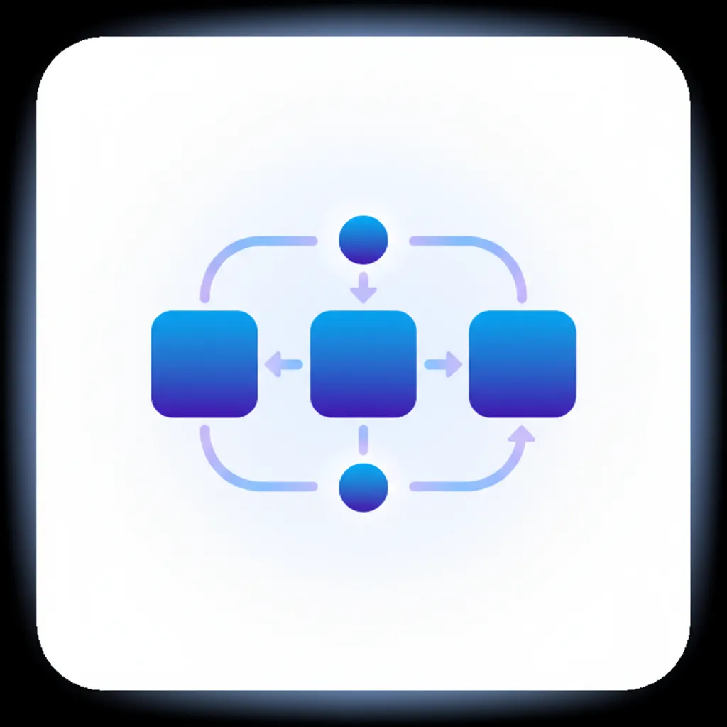 Workflow modular tile illustration