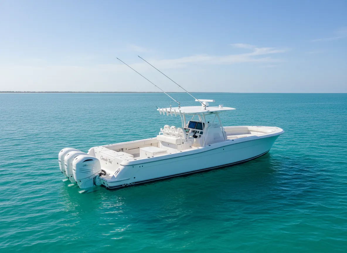 42-foot center console offshore fishing boat Chasin’ Tail