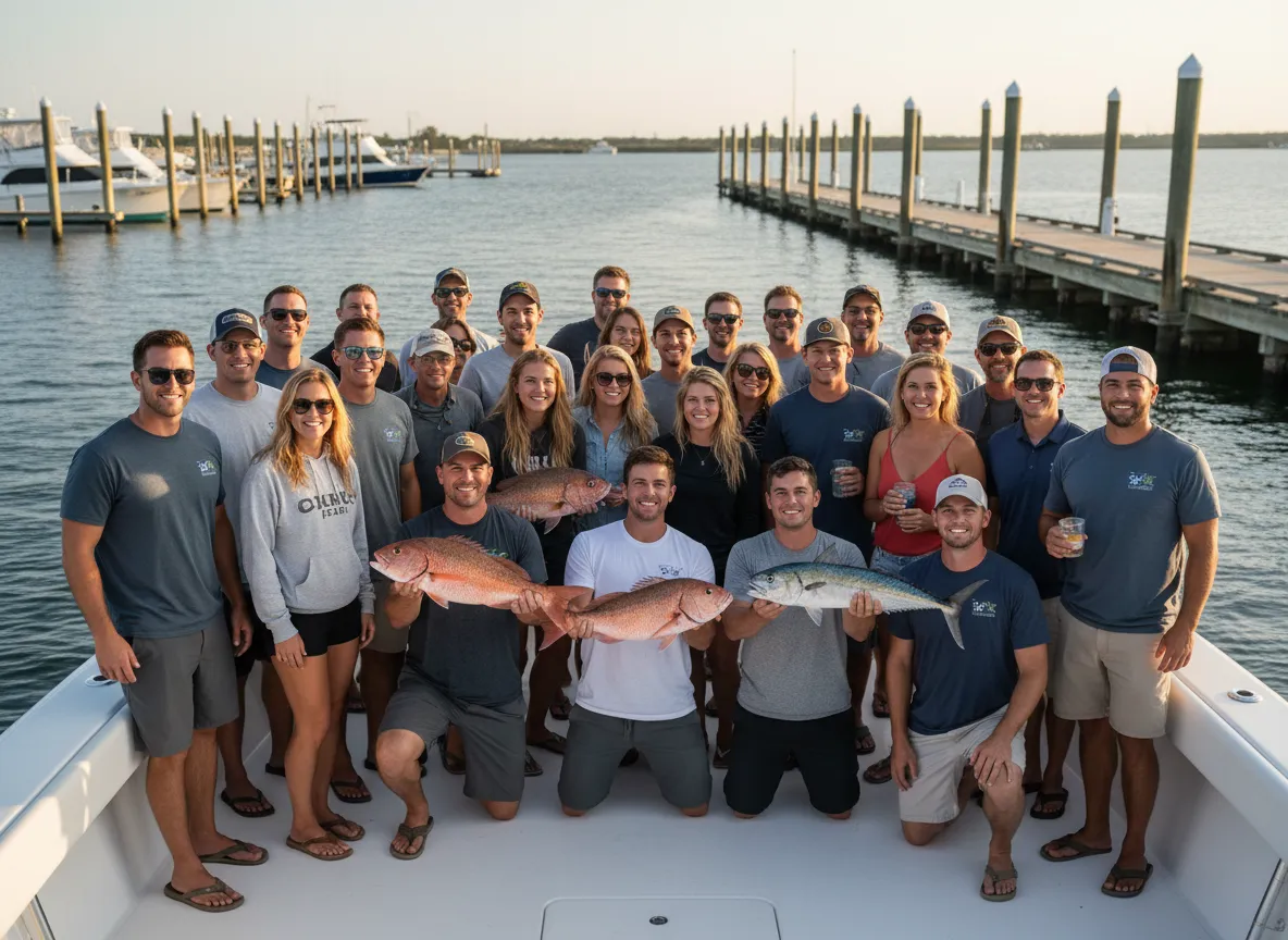 Custom and corporate fishing trip
