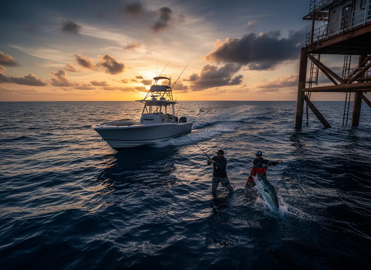 Full-day offshore fishing charter