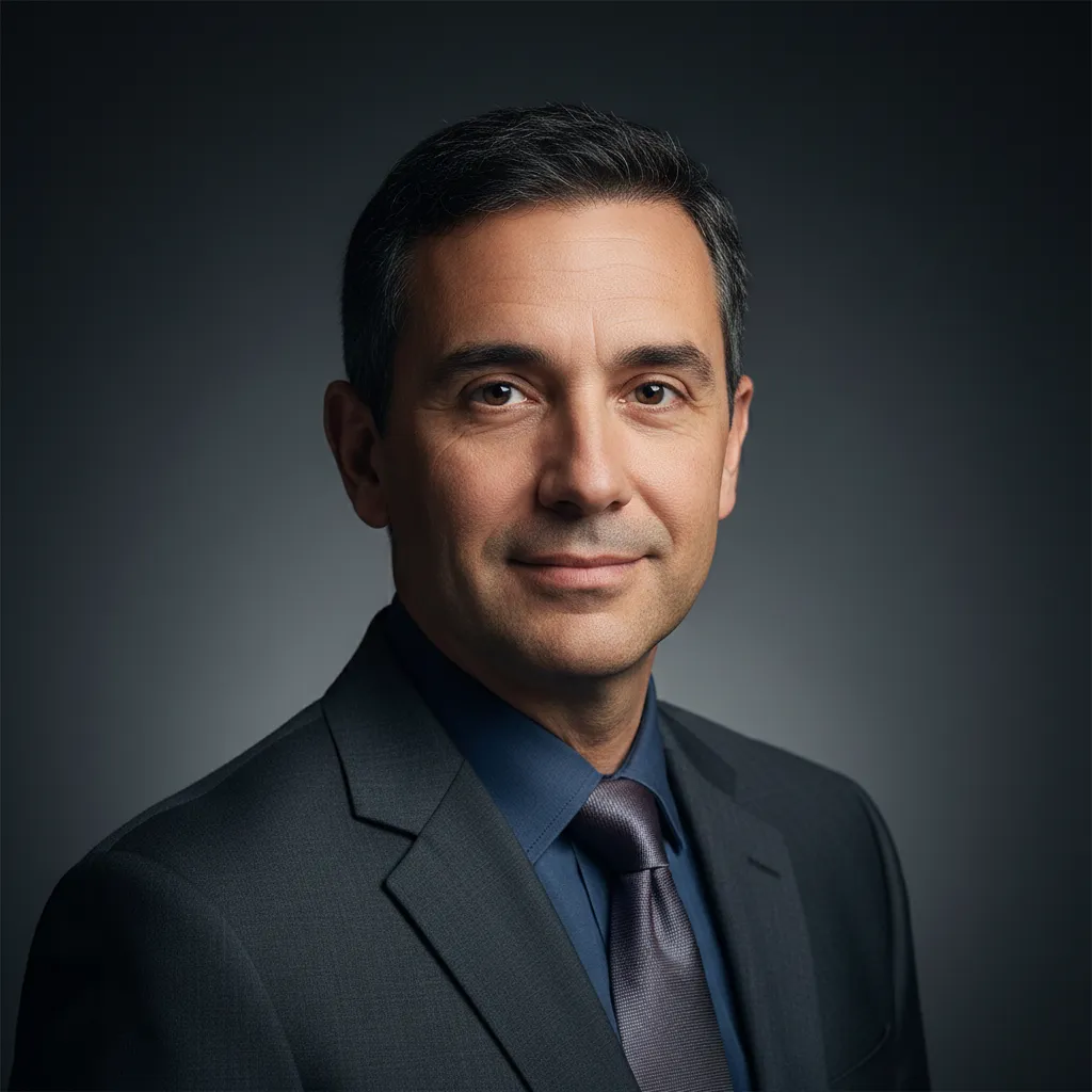 Founder portrait of Dr. Elena Park, behavioral scientist and coach