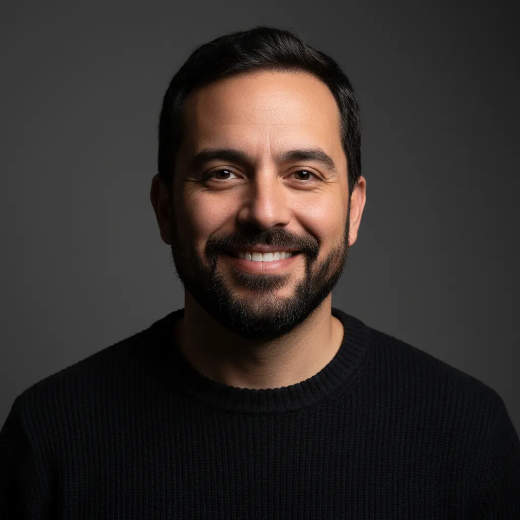 Portrait of Jorge M., 46, Project Manager, Mexico