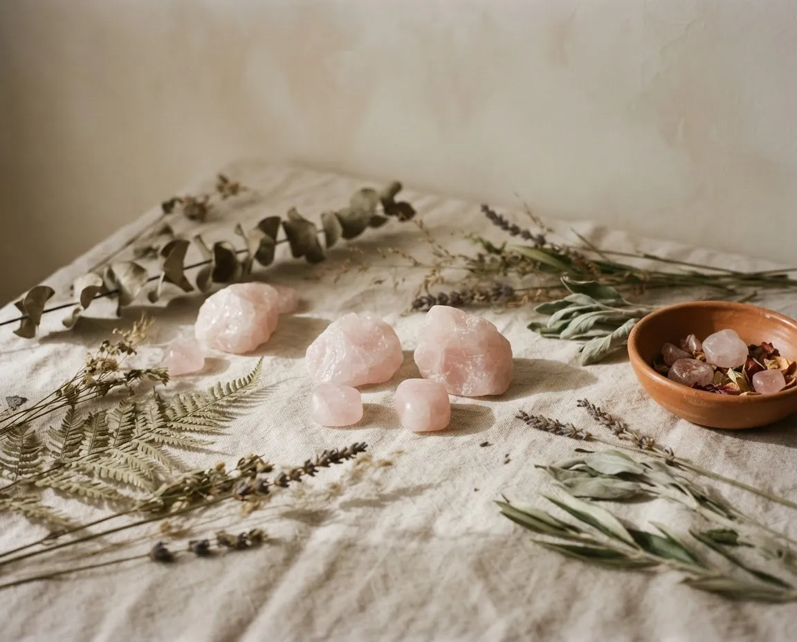 Somatic womb energy healing immersion with grounding earth tones