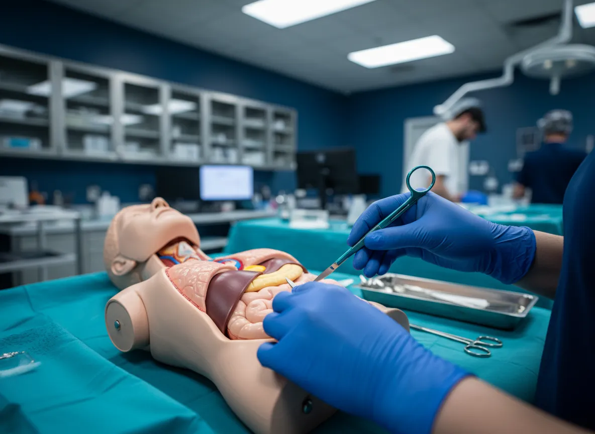 Dentists performing hands-on clinical procedures