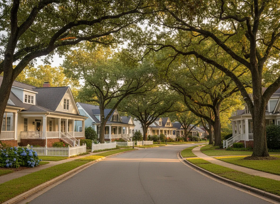 Memphis, Tennessee residential neighborhood