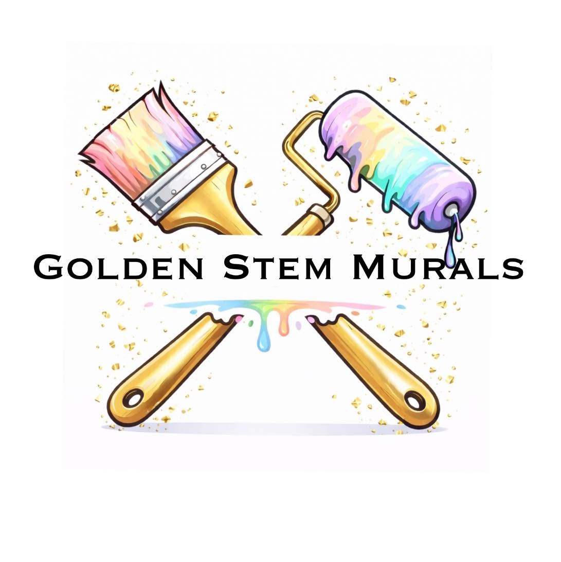 Golden Stem Murals Logo