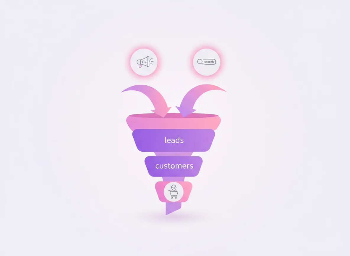 Marketing funnel overview