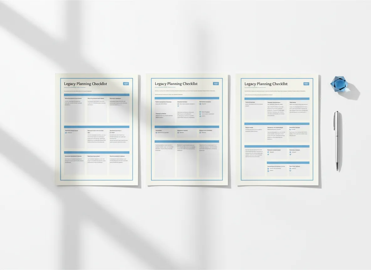 Preview of the Legacy Planning Checklist document