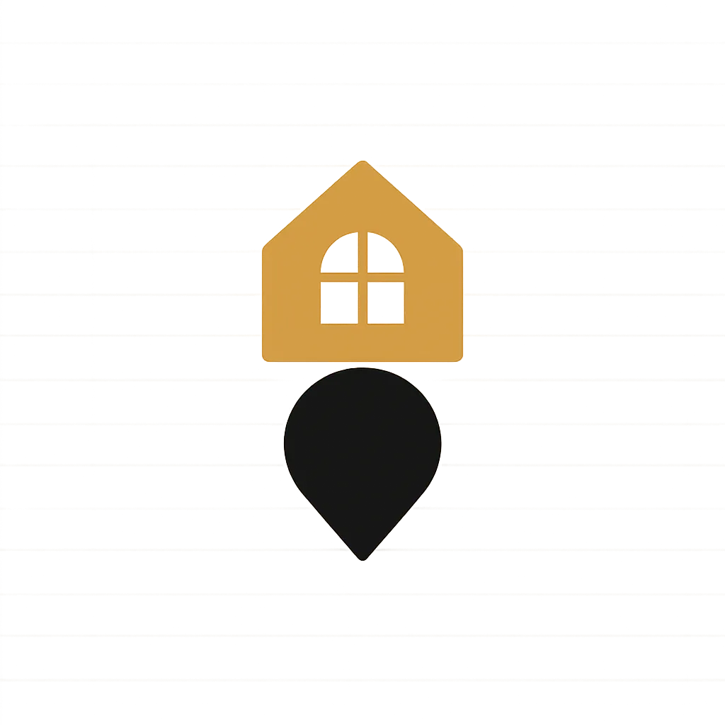 Unique Places Real Estate Logo