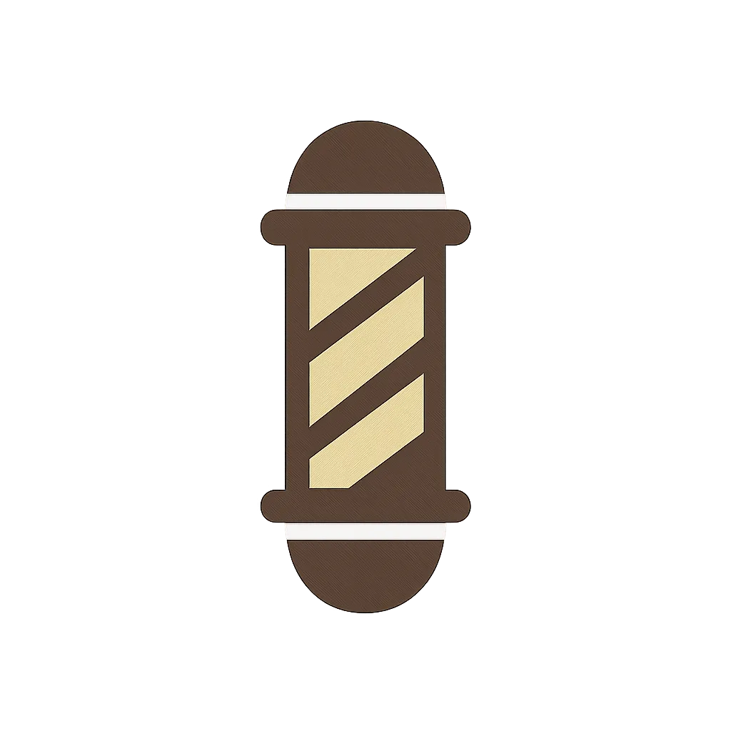 Melenas Barbershop Logo