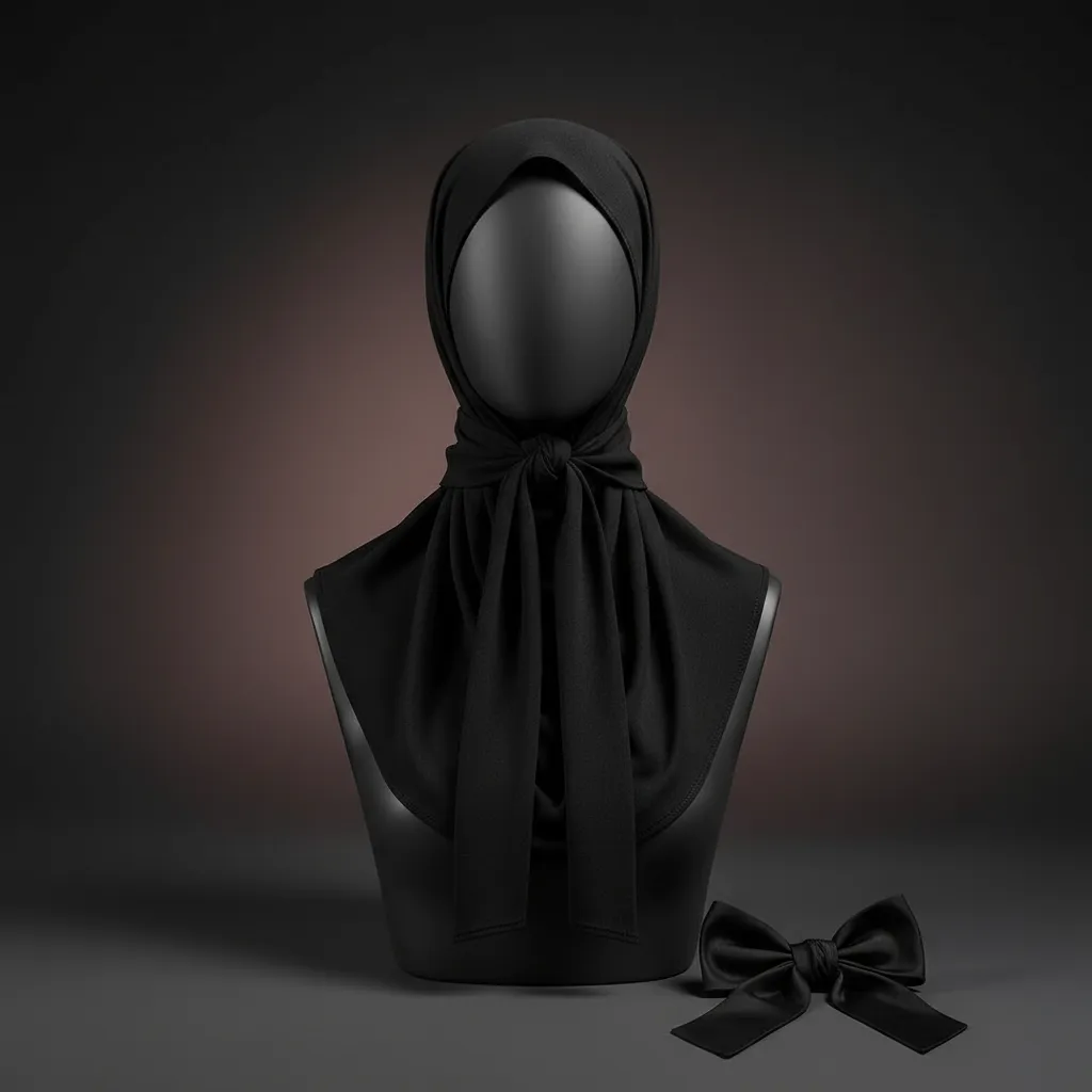 Classic Tie-Back Niqab product view