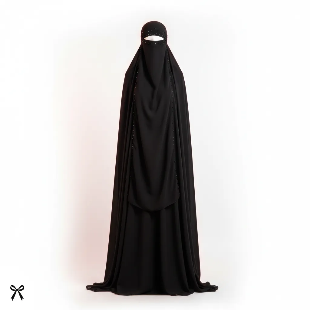 Black Pearl Niqab product view