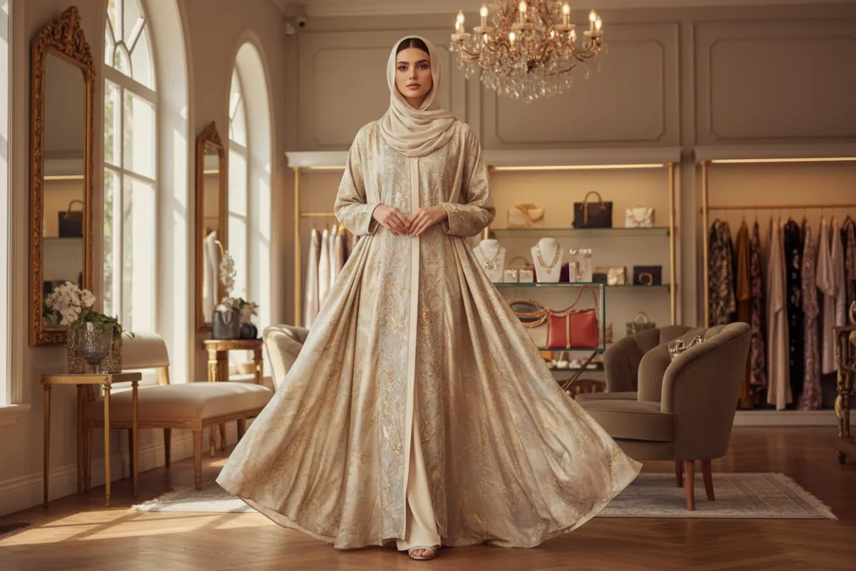 Luxurious Abaya Hero Image