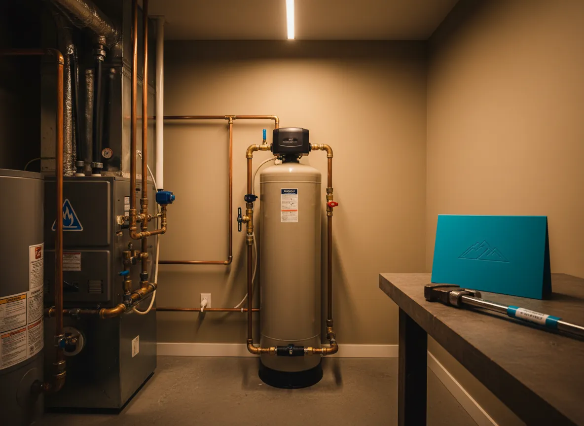 Water softener installation photo 3