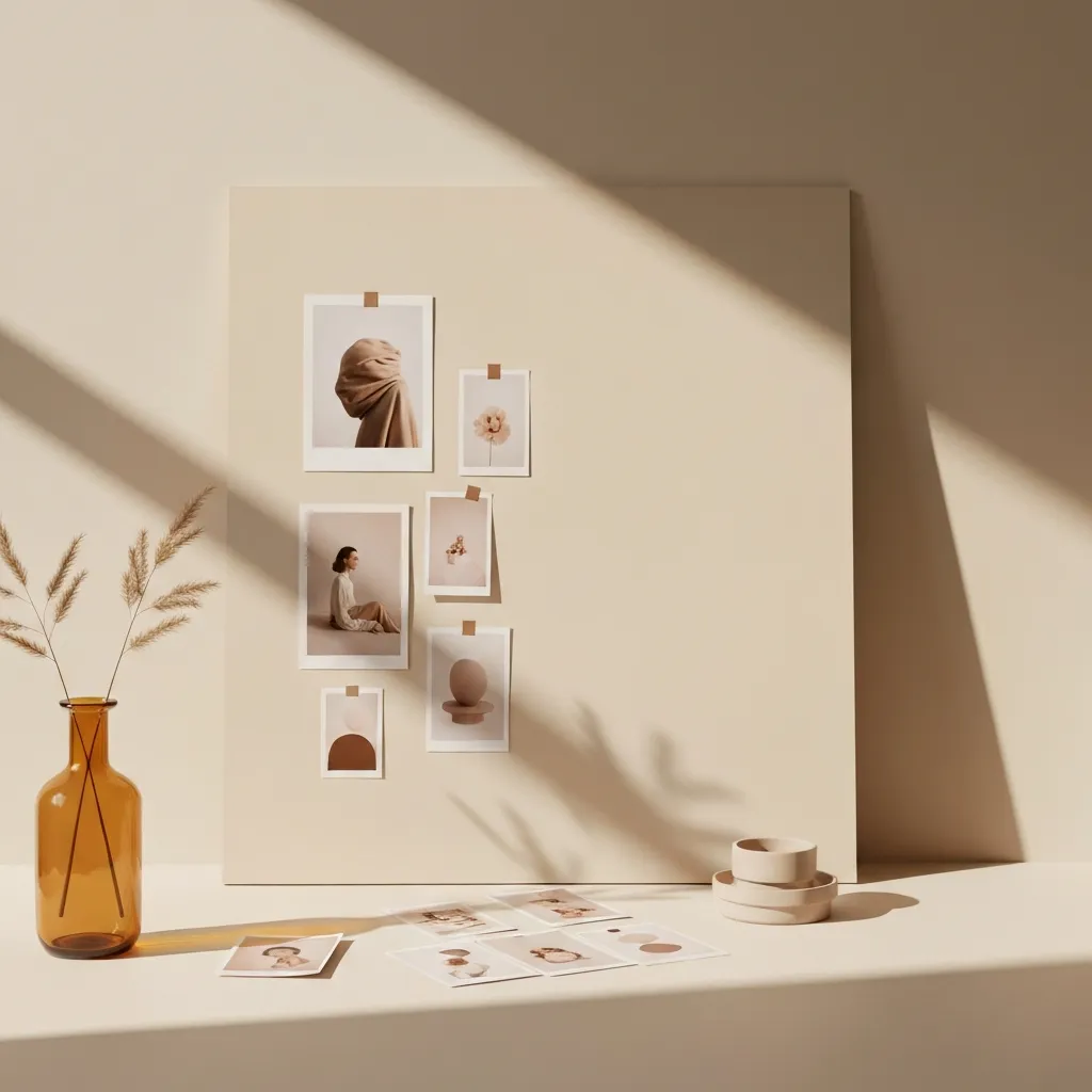 Visual asset curation and styling