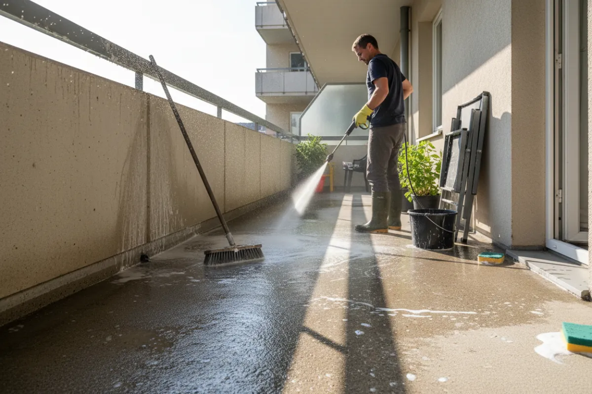  Lavage de revêtement